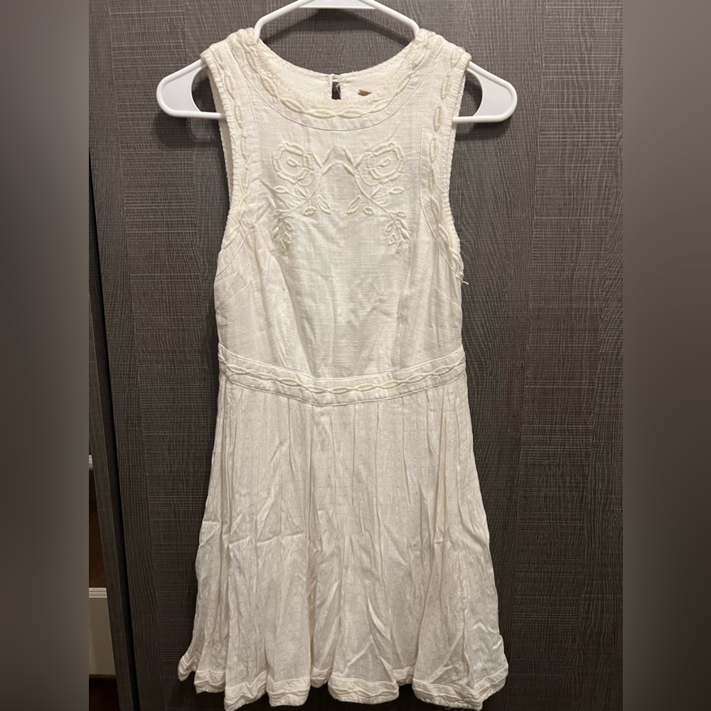 Free People Women’s Birds of A Feather Dress size 0 (White)